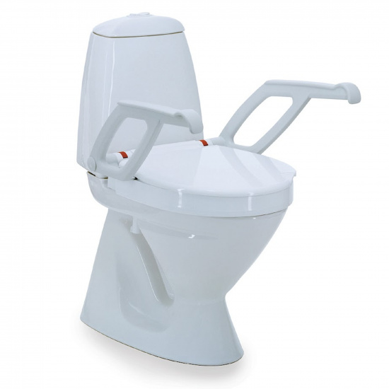Сиденье для туалета Invacare Aquatec AT900 с подлокотниками Сиденье для туалета Invacare Aquatec AT900 с подлокотниками