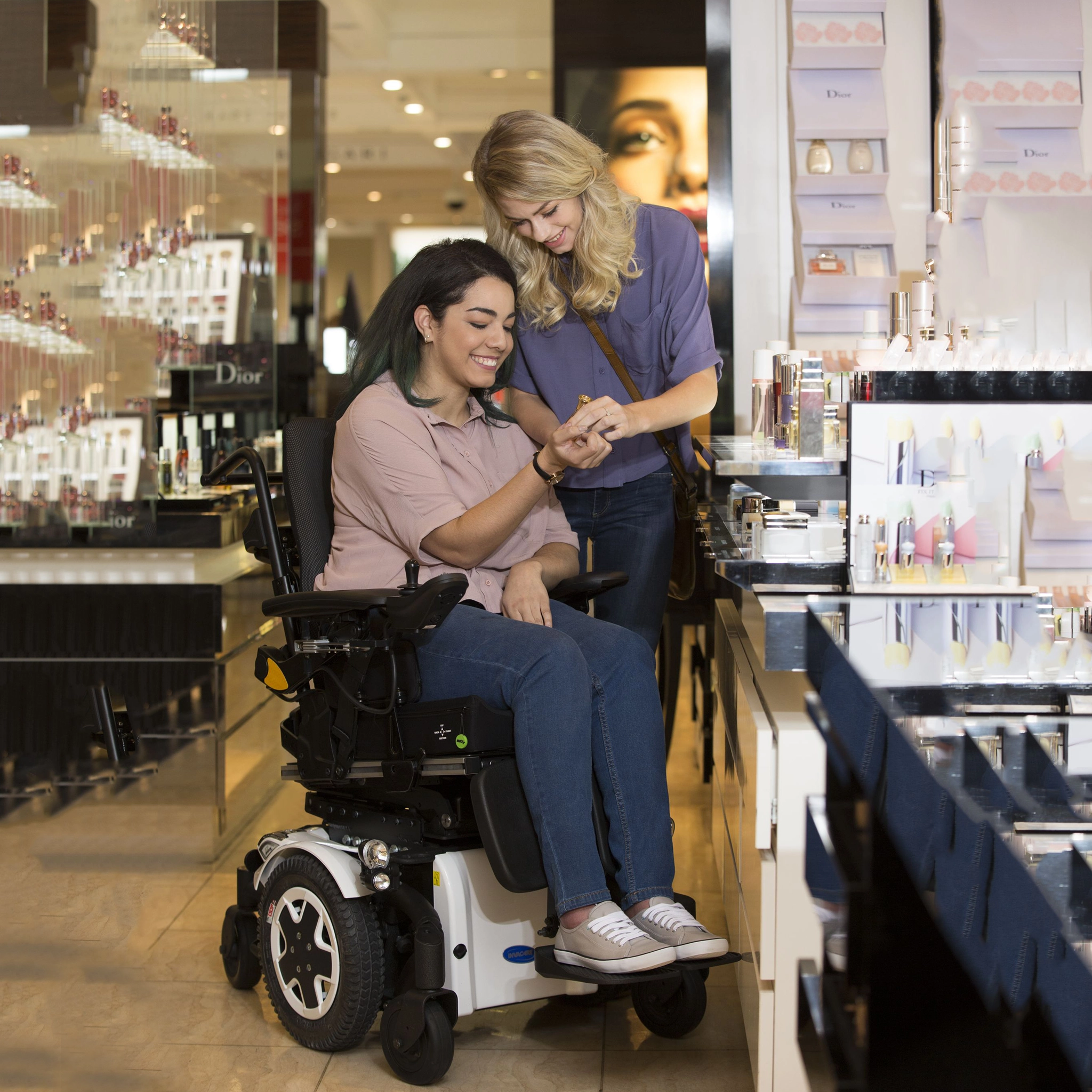 Кресло колесное с электроприводом Invacare TDX SP2 NB